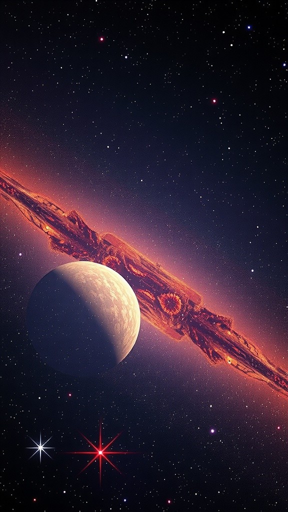 Star-Crossed in Space: A Galactic Tale of Romeo and Juliet