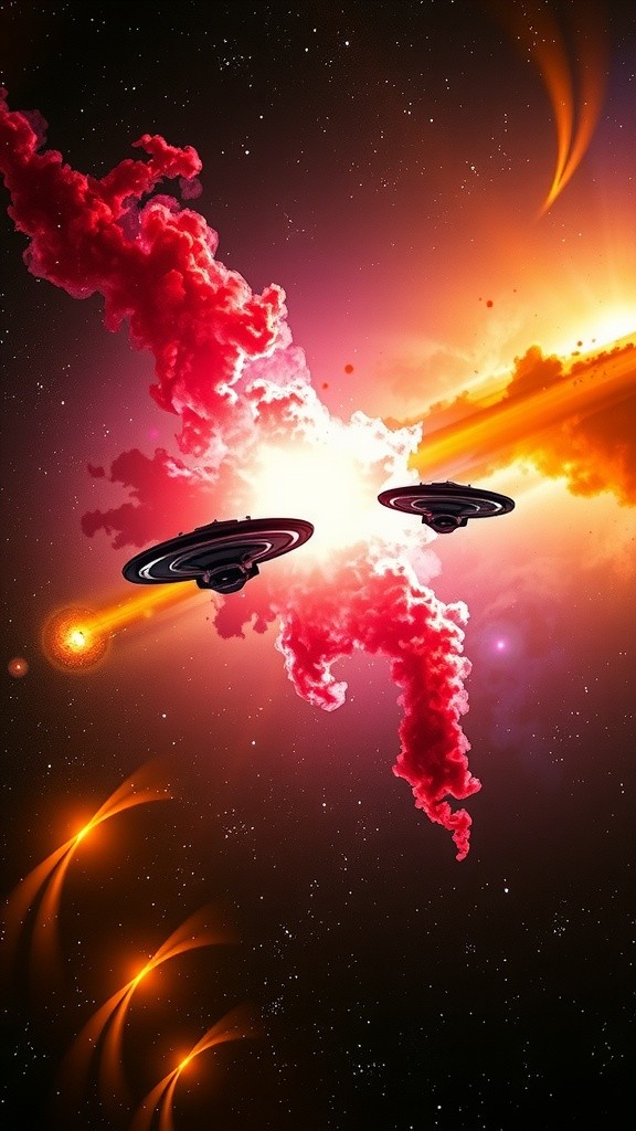 Star-Crossed Lovers: Romeo and Juliet in Space