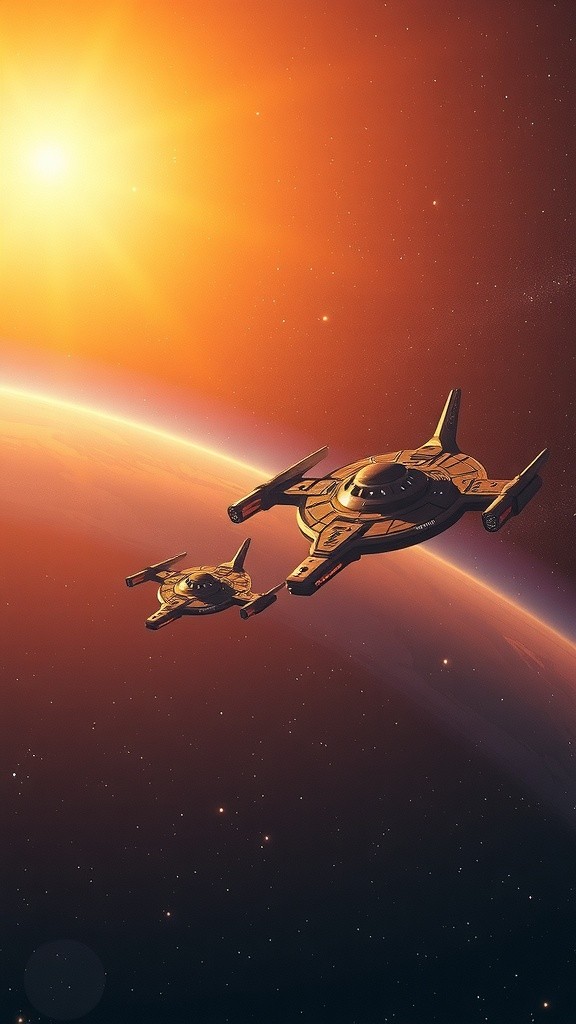 Star-Crossed in the Cosmos: A Space Station Tale of Romeo and Juliet