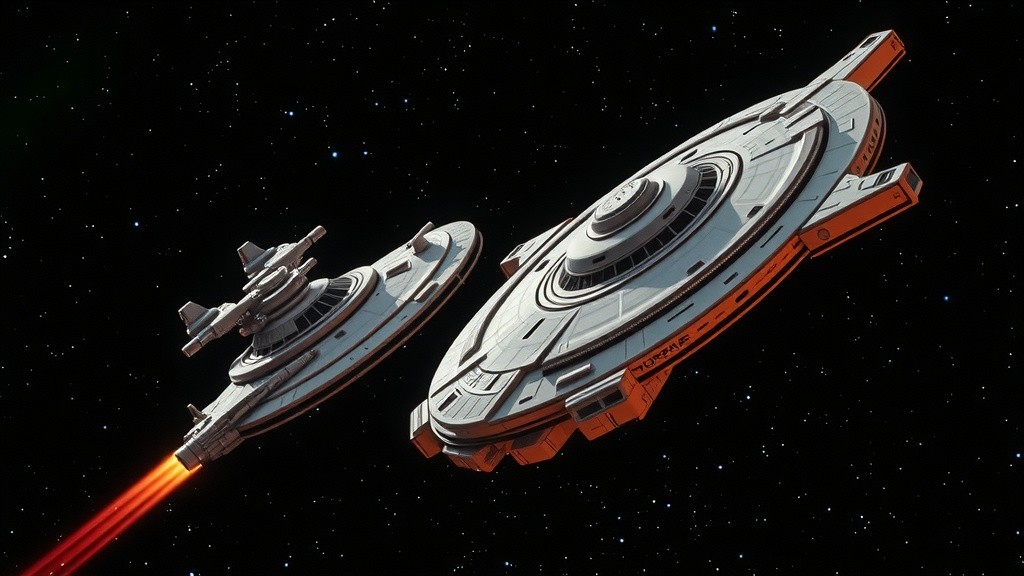 Star-Crossed in Space: A Cosmic Tale of Romeo and Juliet