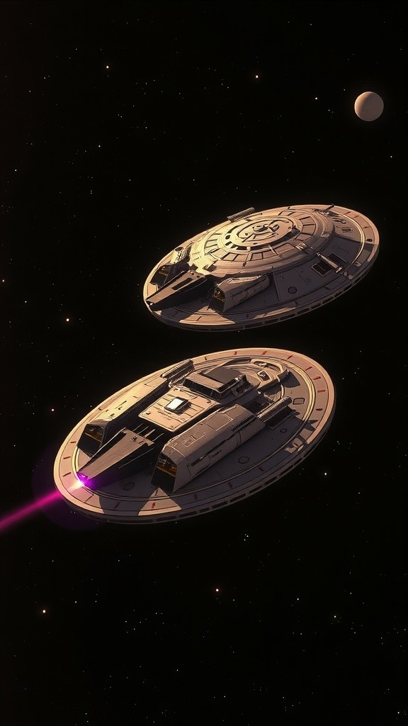 Star-Crossed in Space: A Galactic Tragedy of Romeo and Juliet