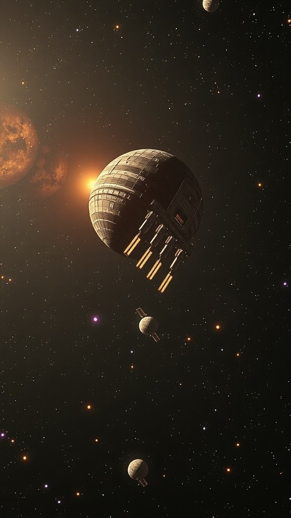 Star-Crossed in Space: The Tale of Romeo and Juliet on Rival Stations
