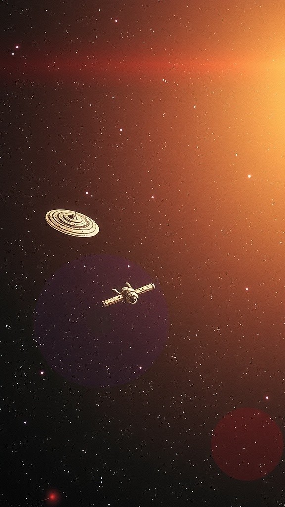 Star-Crossed Love: Romeo and Juliet in Space Stations
