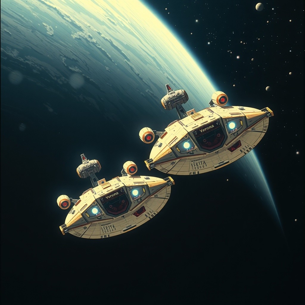 Star-Crossed in Space: A Galactic Tale of Romeo and Juliet