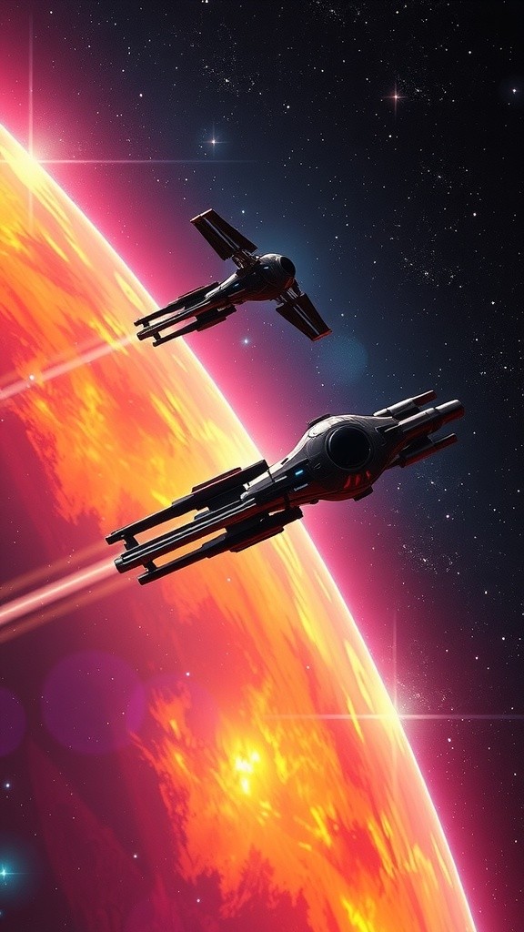Star-Crossed Love: Romeo and Juliet on Rival Space Stations