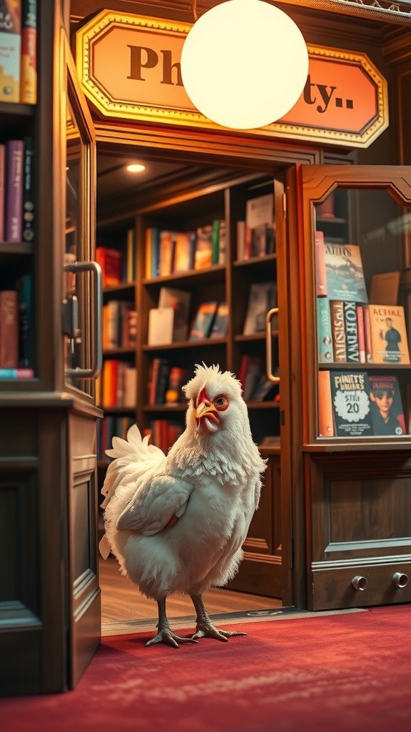 Ayam Undercover di Kedai Buku!