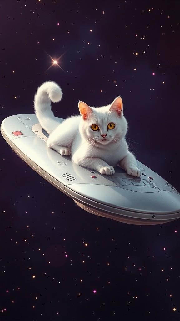 Hyperspace Adventures with Captain Eva and Princess the Cat!