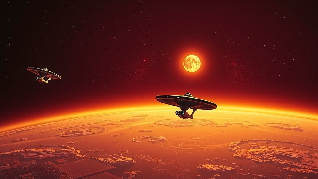 Star-Crossed in Space: A Galactic Tale of Romeo and Juliet