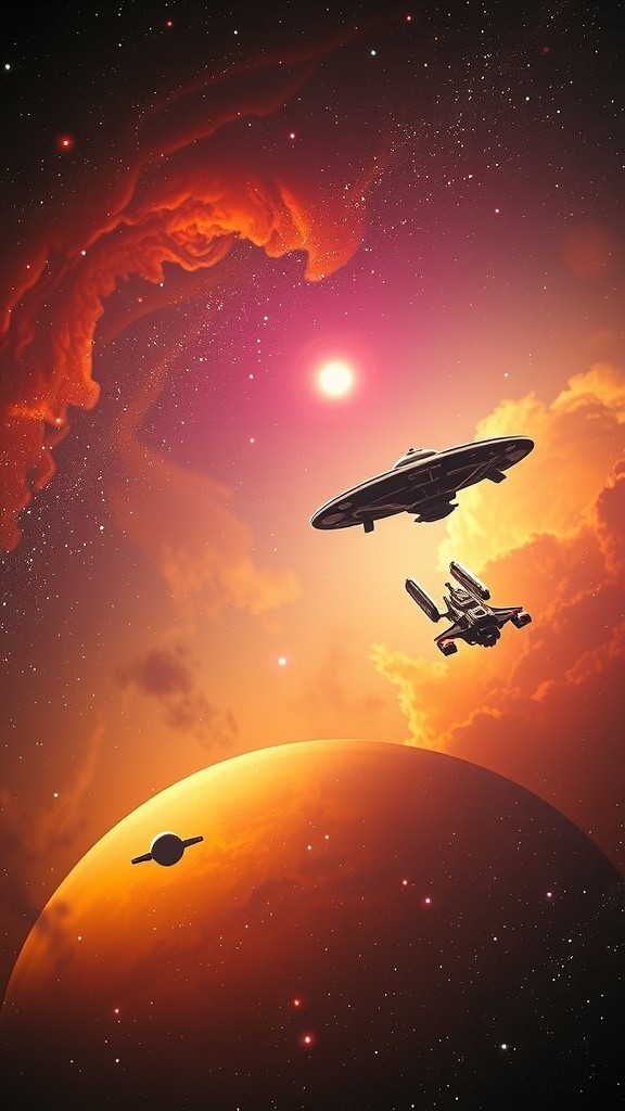 Star-Crossed in Space: A Galactic Tale of Romeo and Juliet