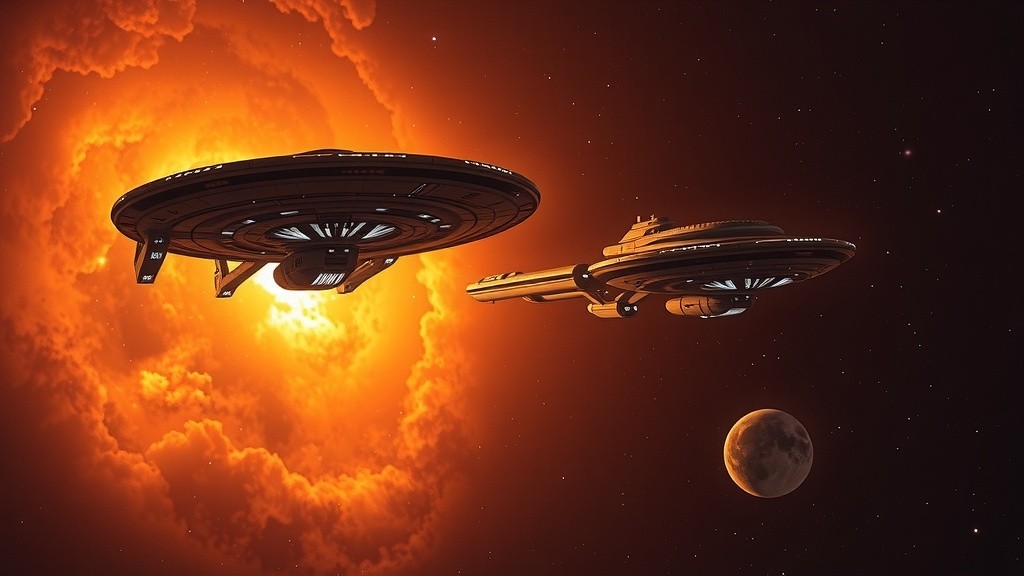 Star-Crossed in the Cosmos: A Futuristic Tale of Romeo and Juliet