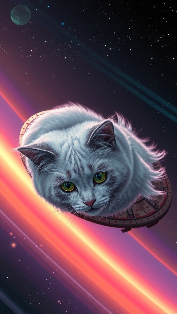 Hyperspace Adventures with Captain Eva and Princess the Cat!