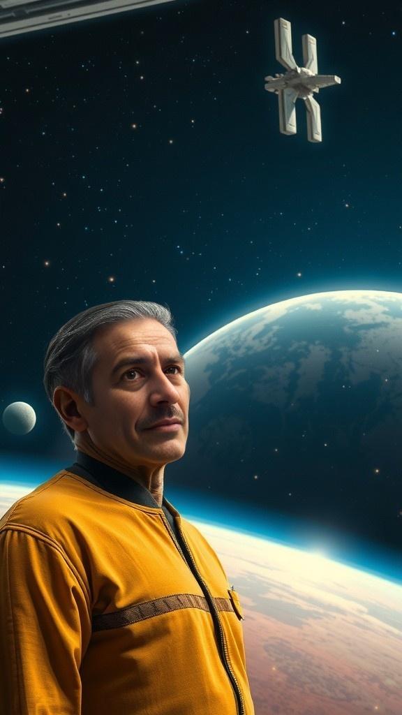 Star-Crossed in the Cosmos: A Space Station Tragedy