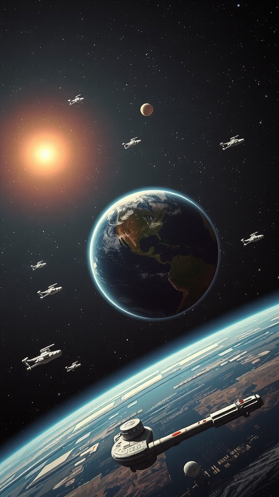 Star-Crossed in Space: A Futuristic Tale of Romeo and Juliet