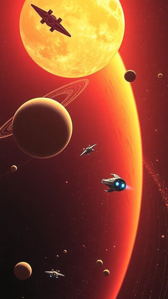 Galactic Echoes: A Space Opera Adventure