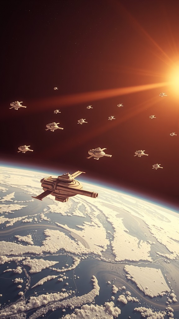 Star-Crossed in the Cosmos: A Space Station Tragedy