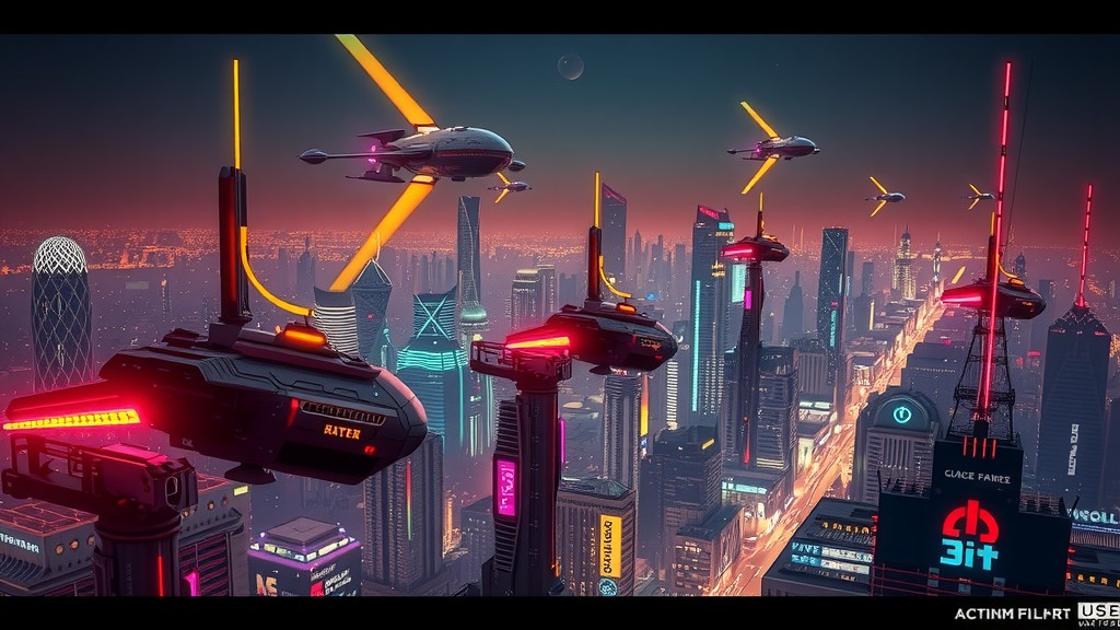 Neon Heist: Uncovering Secrets in a Sci-Fi City