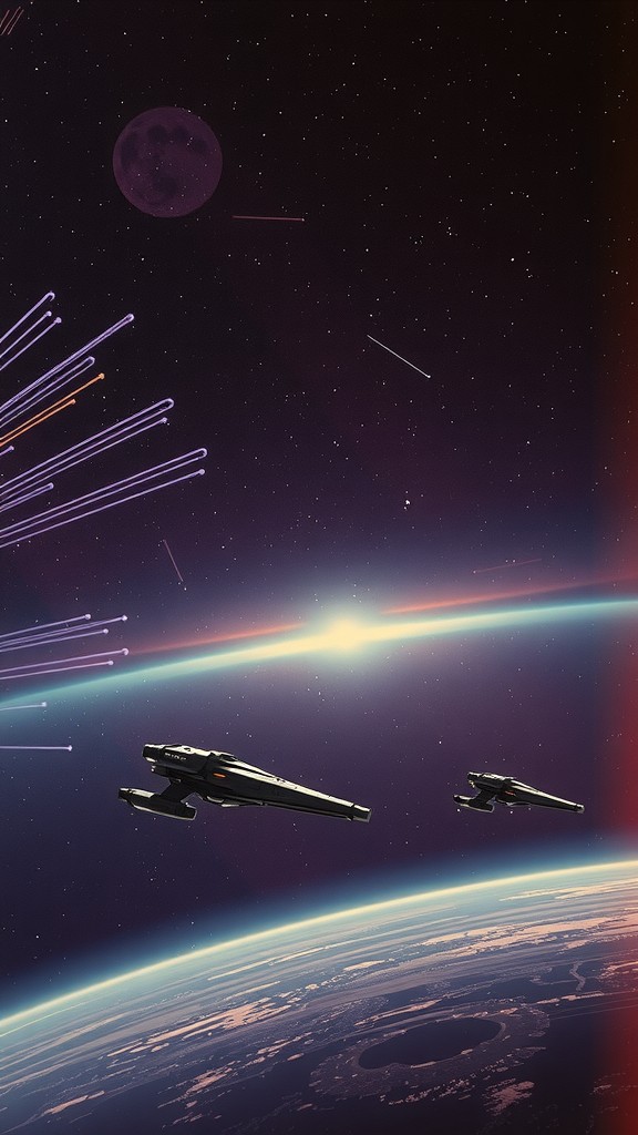 Star-Crossed in Space: The Tale of Romeo and Juliet on Rival Stations
