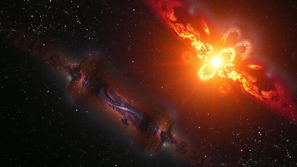 Star-Crossed Lovers: Romeo and Juliet in Space