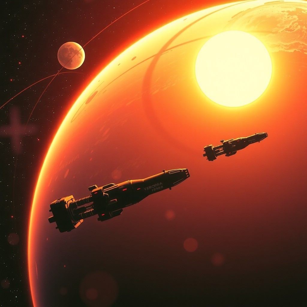 Star-Crossed in Space: The Cosmic Tale of Romeo and Juliet