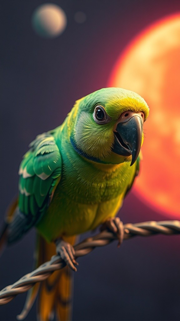 The Parrot Who Inspired Change in His Lazy Owner!