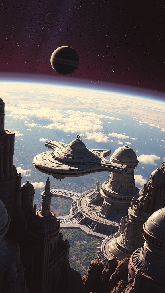 Star-Crossed in Space: A Futuristic Tale of Romeo and Juliet
