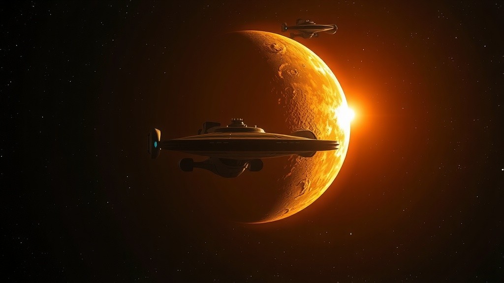 Star-Crossed Lovers: Romeo and Juliet on Space Stations