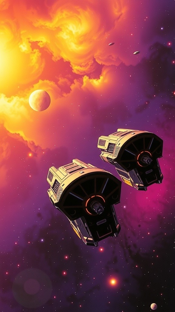 Cosmic Love: The Space Stations of Romeo and Juliet