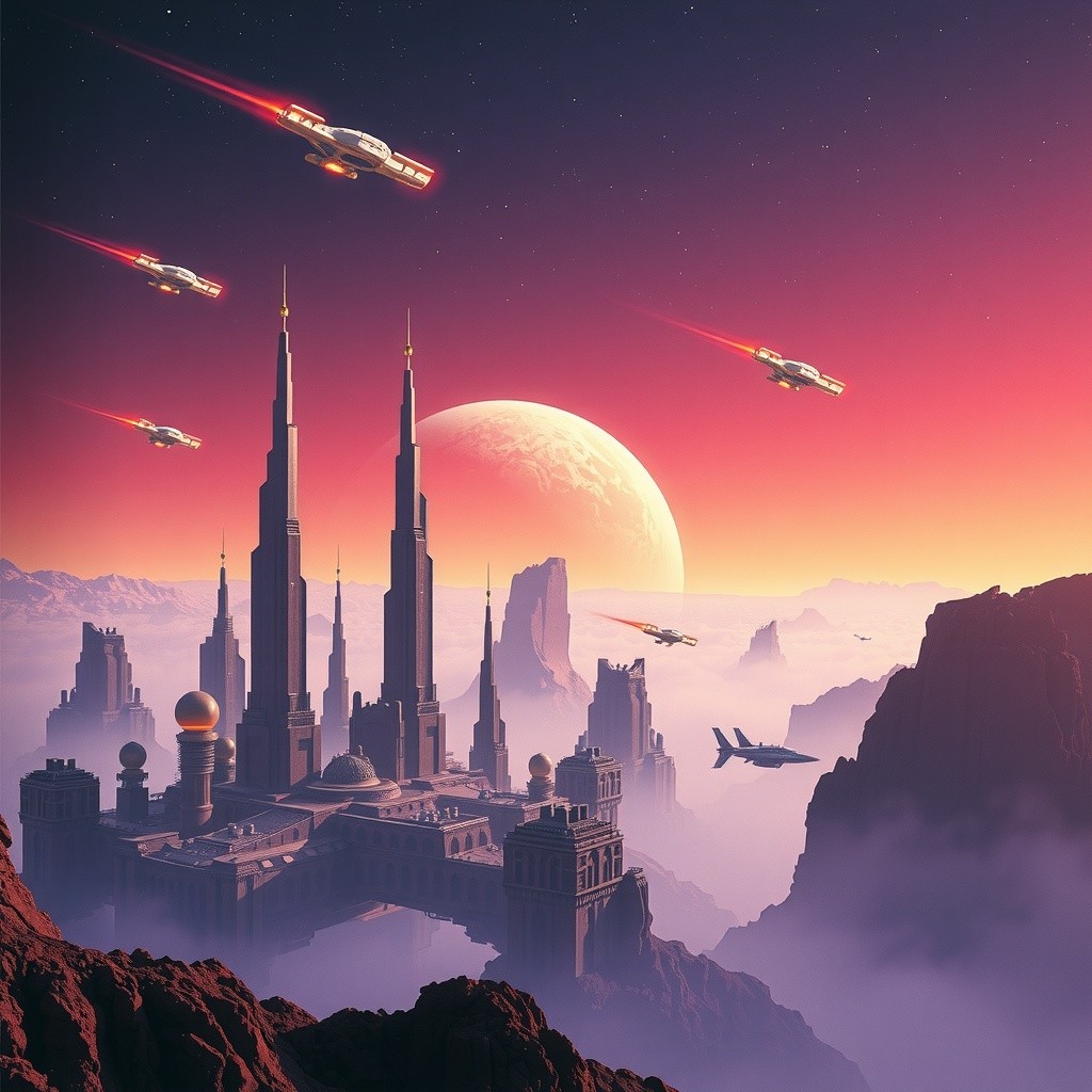 Celestial Symphony: A Space Opera Tale