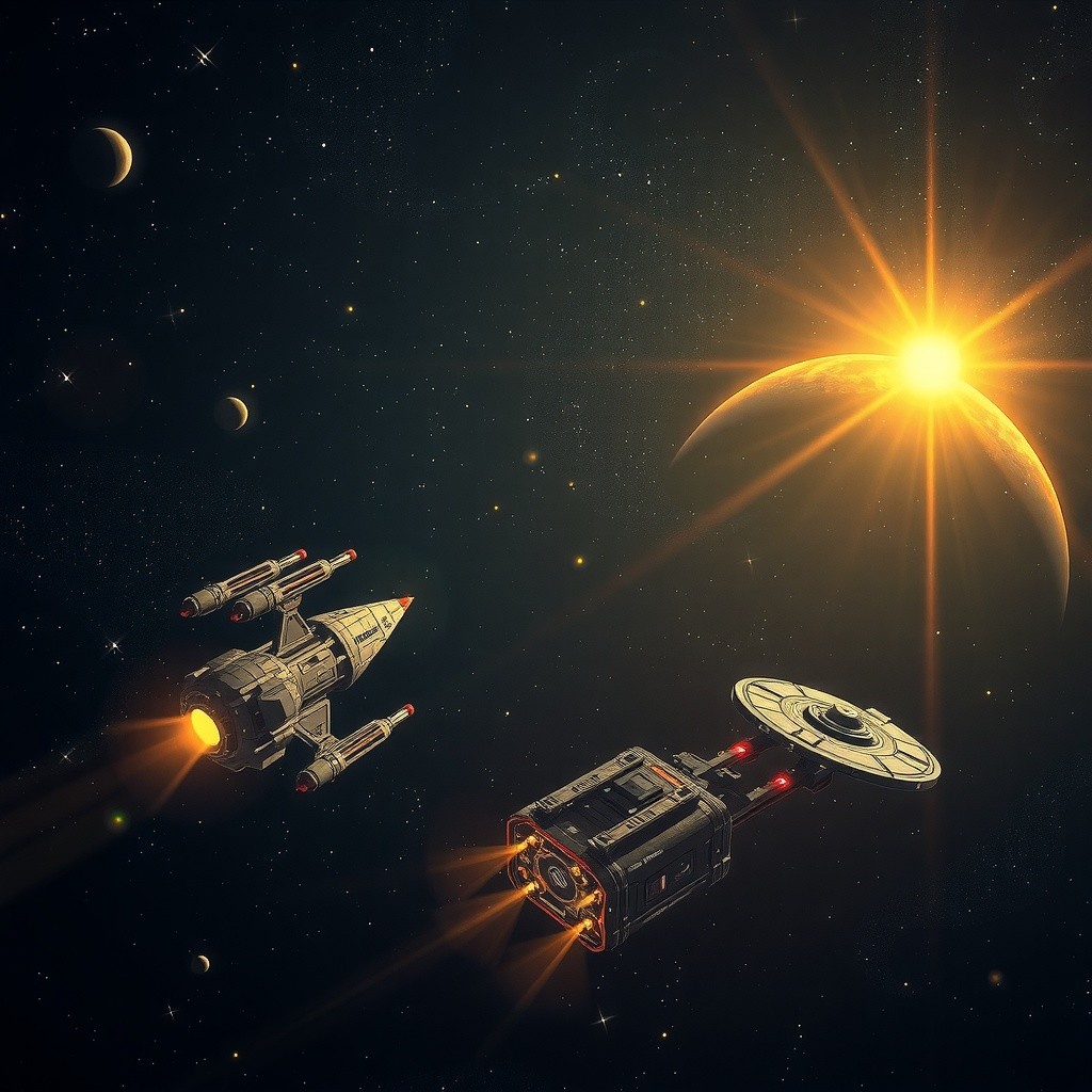Star-Crossed in Space: The Galactic Tragedy of Romeo and Juliet