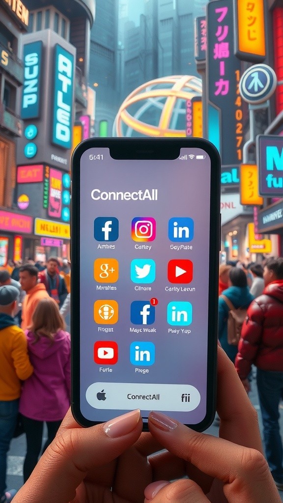 Animated Characters for Social Media App Promotion