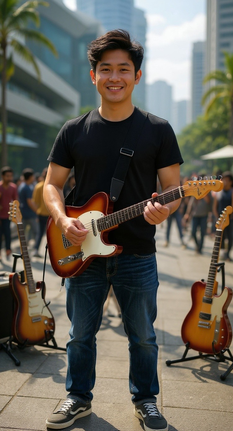 Melodies of Joy: A Guitarist's Journey with Fender Telecaster
