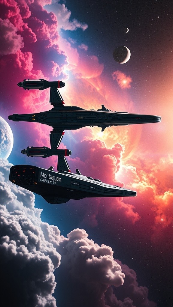 Space Station Star-Crossed: A Cosmic Tale of Romeo and Juliet