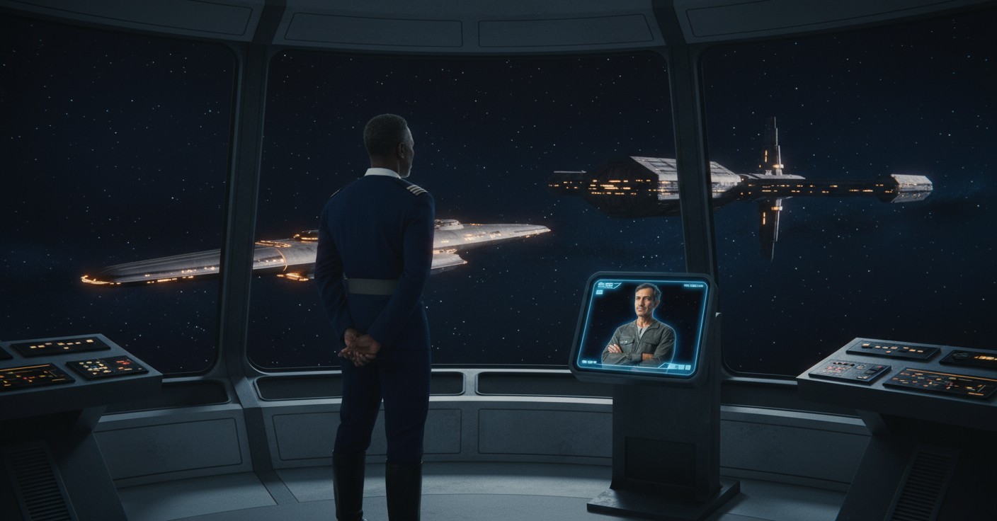 Star-Crossed in the Cosmos: A Galactic Tale of Romeo and Juliet