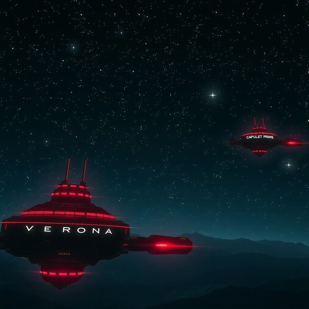 Star-Crossed in Space: A Futuristic Tale of Romeo and Juliet