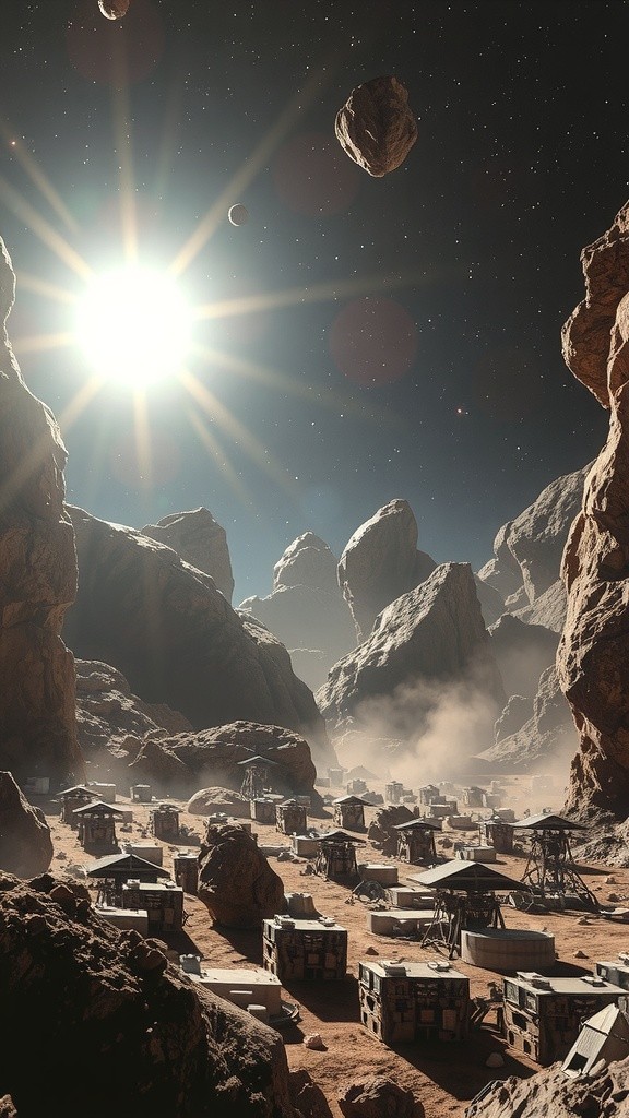 Asteroid Encounters: The Martian Threat