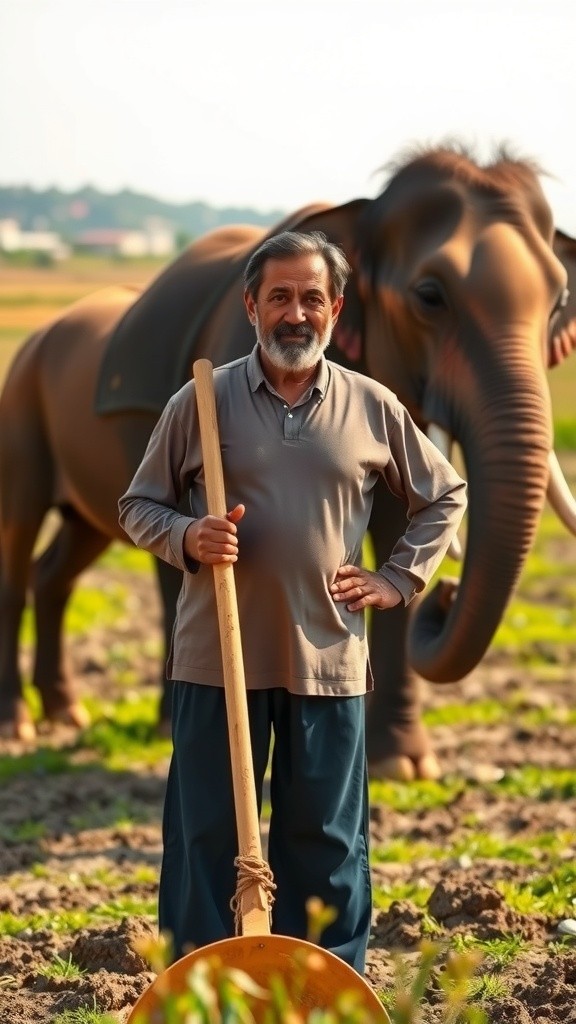 घोड़ा और हाथी: ताकत और गति की कहानी