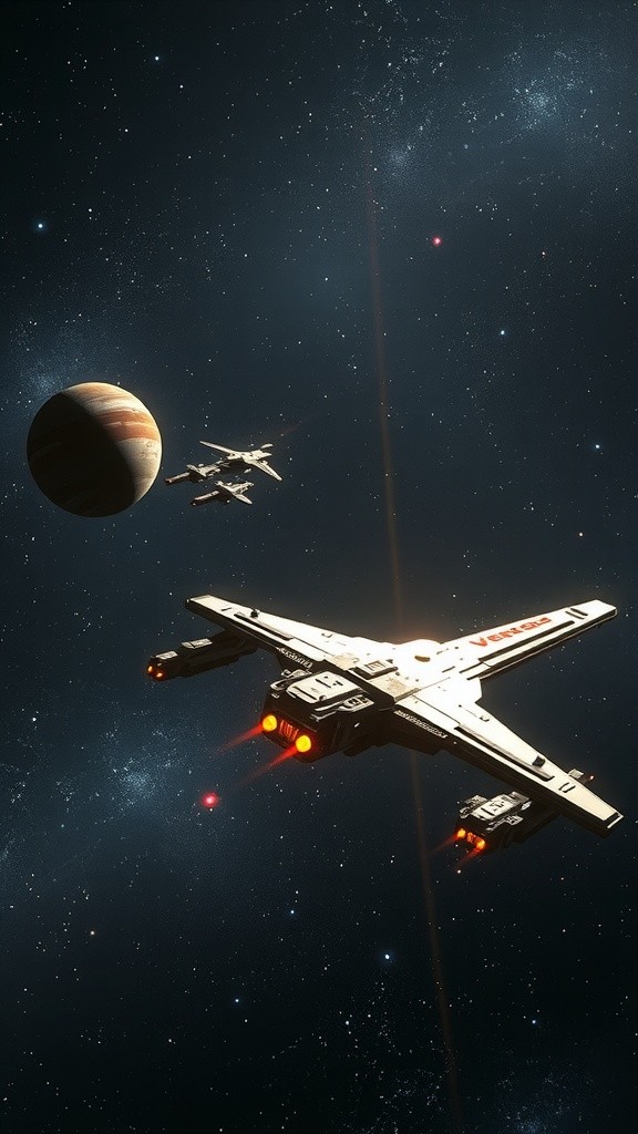 Star-Crossed Love: Romeo and Juliet in Space Stations