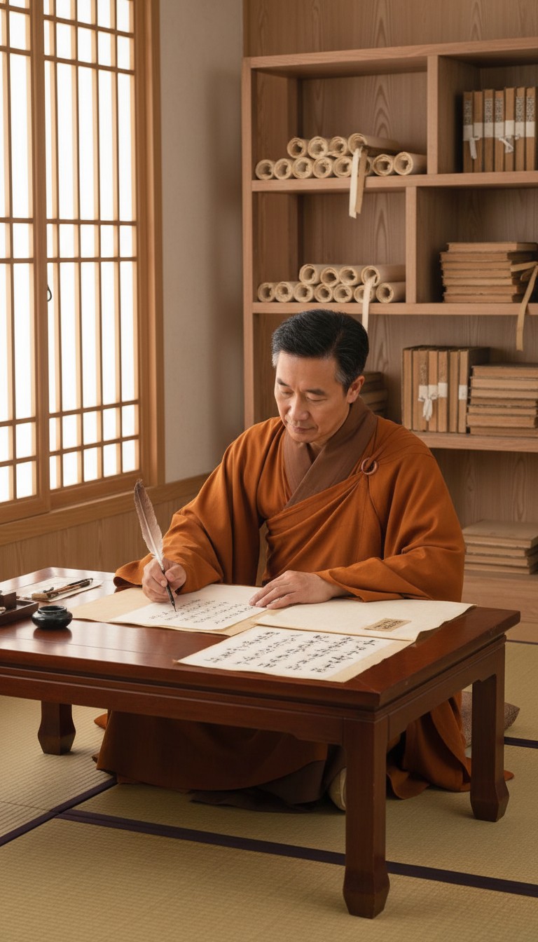 The Illiterate Woodcutter's Enlightenment