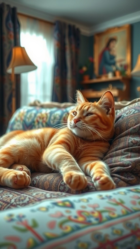 Kucing Pemalas dan Depresi Game