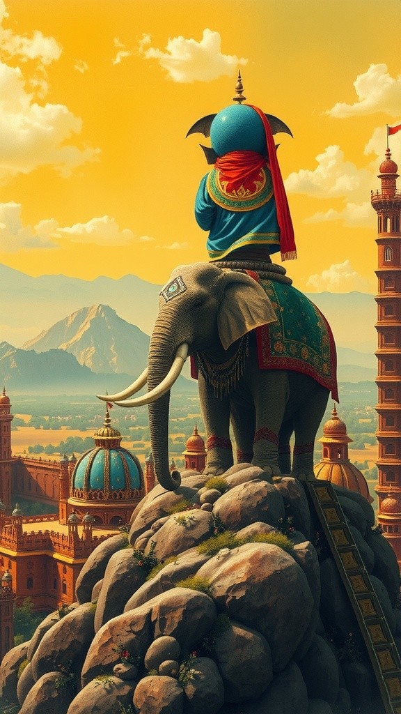 হাতির বিপর্যয় এবং রাজা