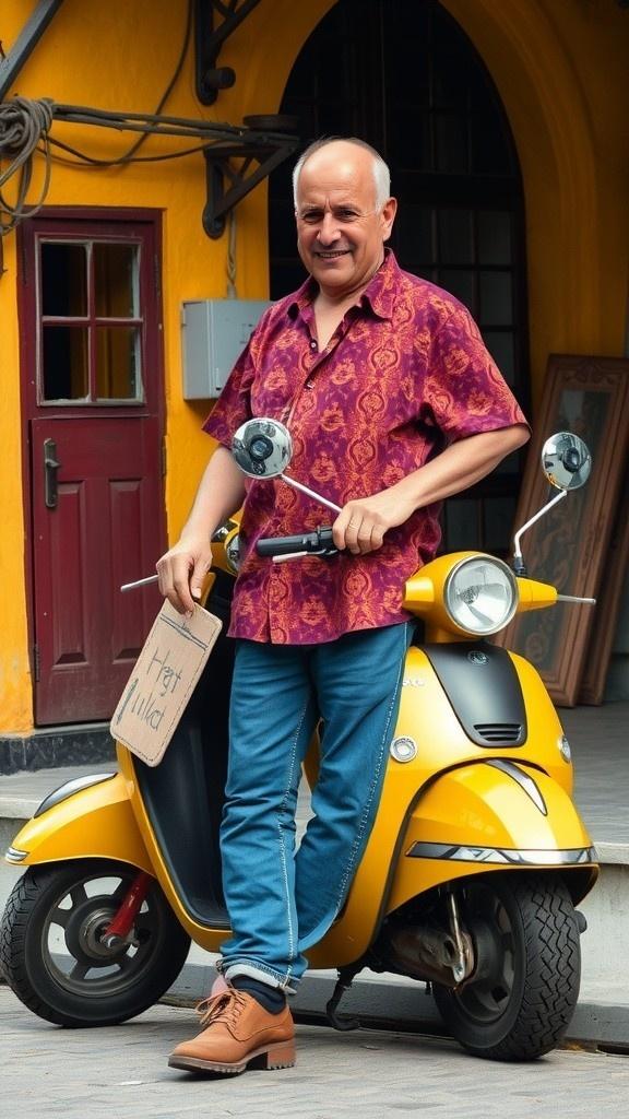 Pak Darjo dan Motor Matic Pertamanya: Aksi Komedi di Jalan!