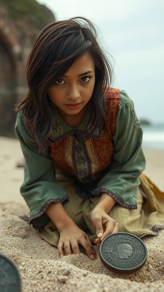 Koin Harapan di Pantai Tersembunyi