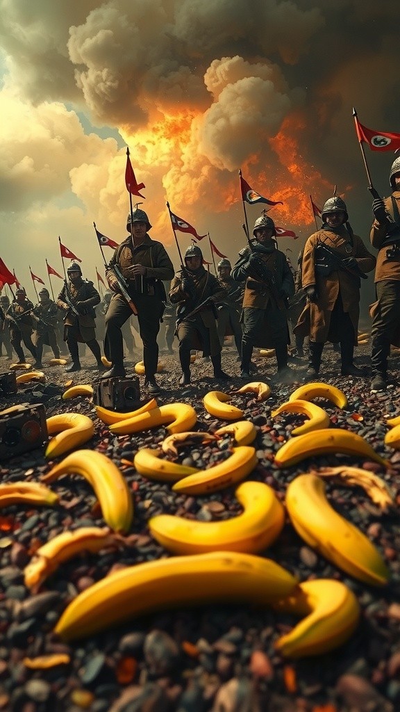 Strategi Licik Jenderal Malingkundang: Kulit Pisang Menggagalkan Musuh!