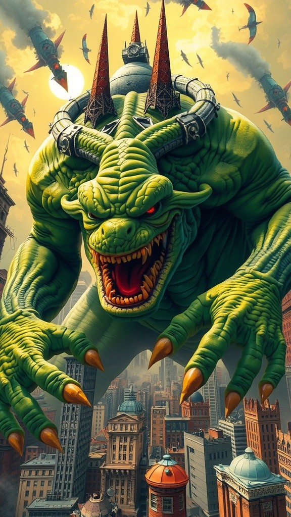 Monster Ngambek Karena Tidak Dibilang Keren!