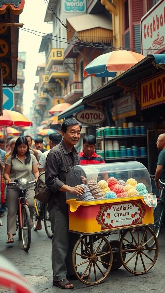 Es Krim Rasa Panas: Inovasi Unik Penjual Es Krim!