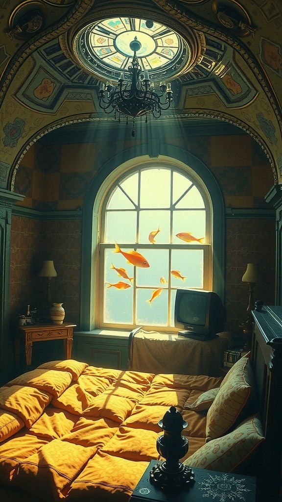 Kamar Tidur di Dasar Laut