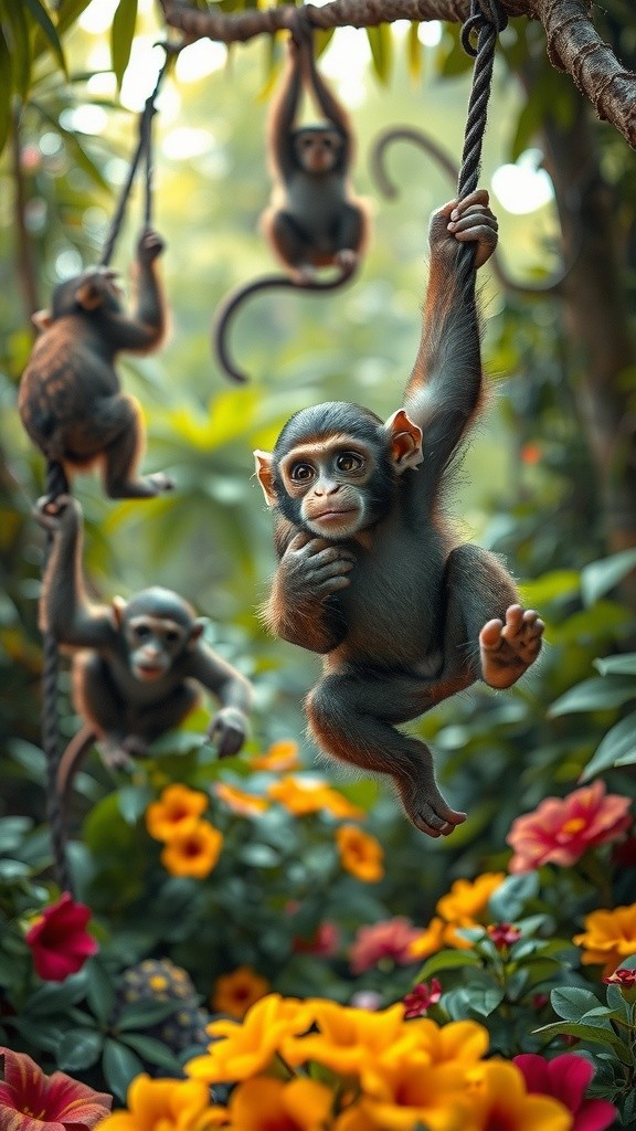 The Mischievous Monkeys of Bholi Duniya