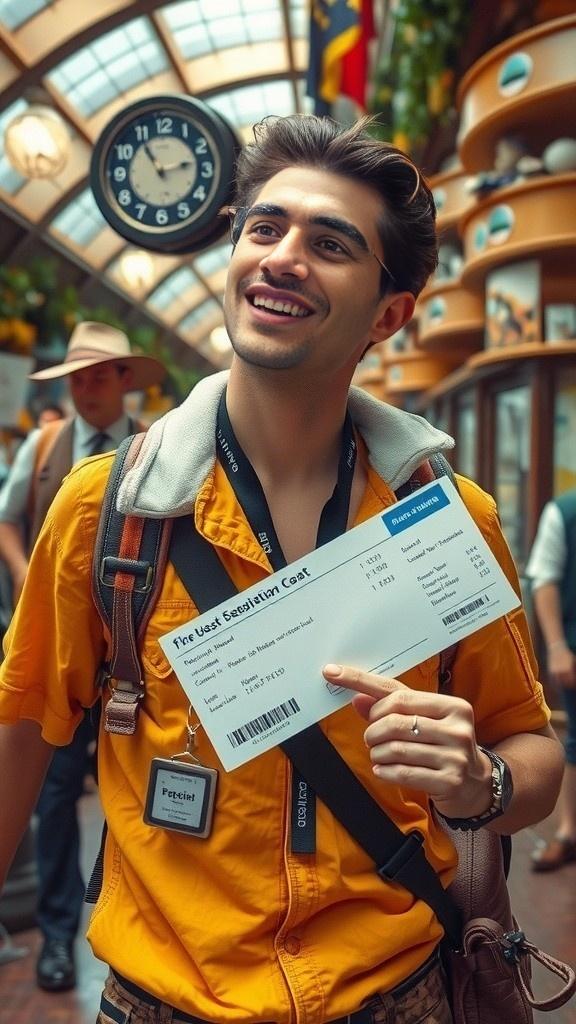Tiket Murah, Tempat Duduk di Bagasi!