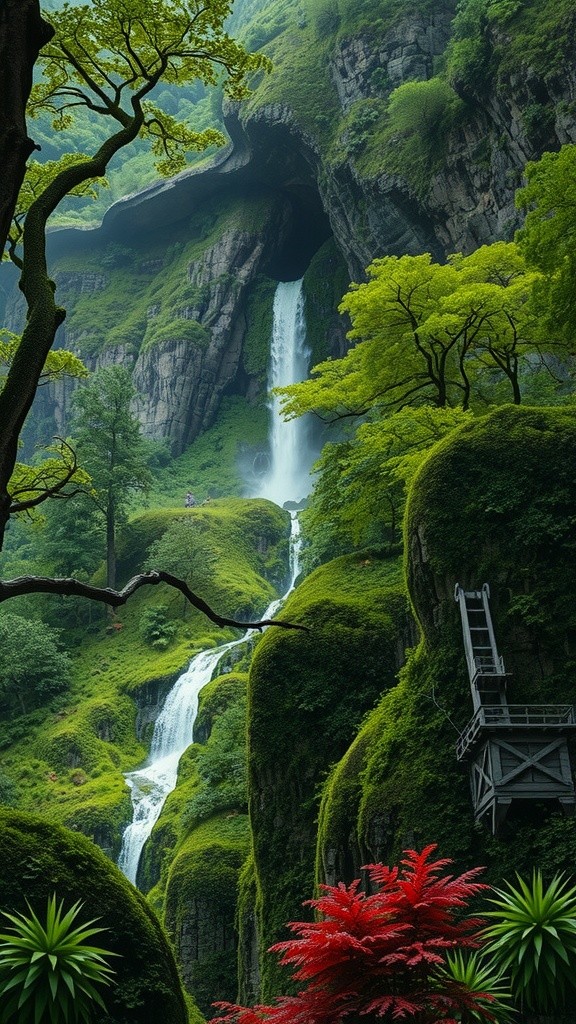 Discovering the Hidden Gem: Nanemachi Waterfalls