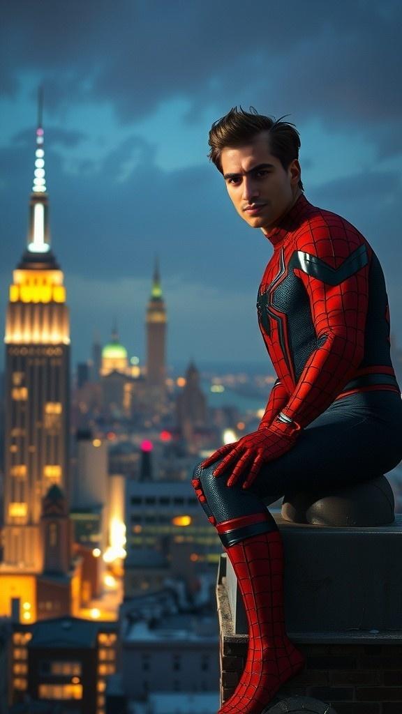 Spiderman dan Kucing Pusi